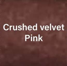 Crushed Velvet Pink